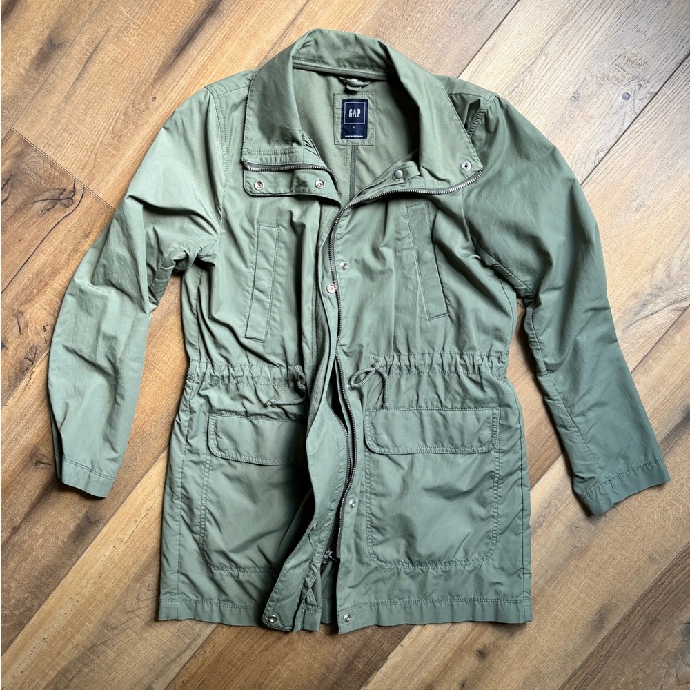 Women’s Gap Jacket/Vest Combo, Army Green, Size Large